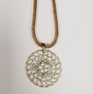 Gorgeous Robert Rose Pendant Necklace